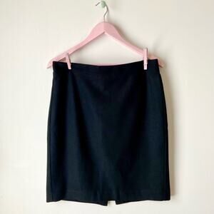 J. Crew Classic Black Pencil Skirt